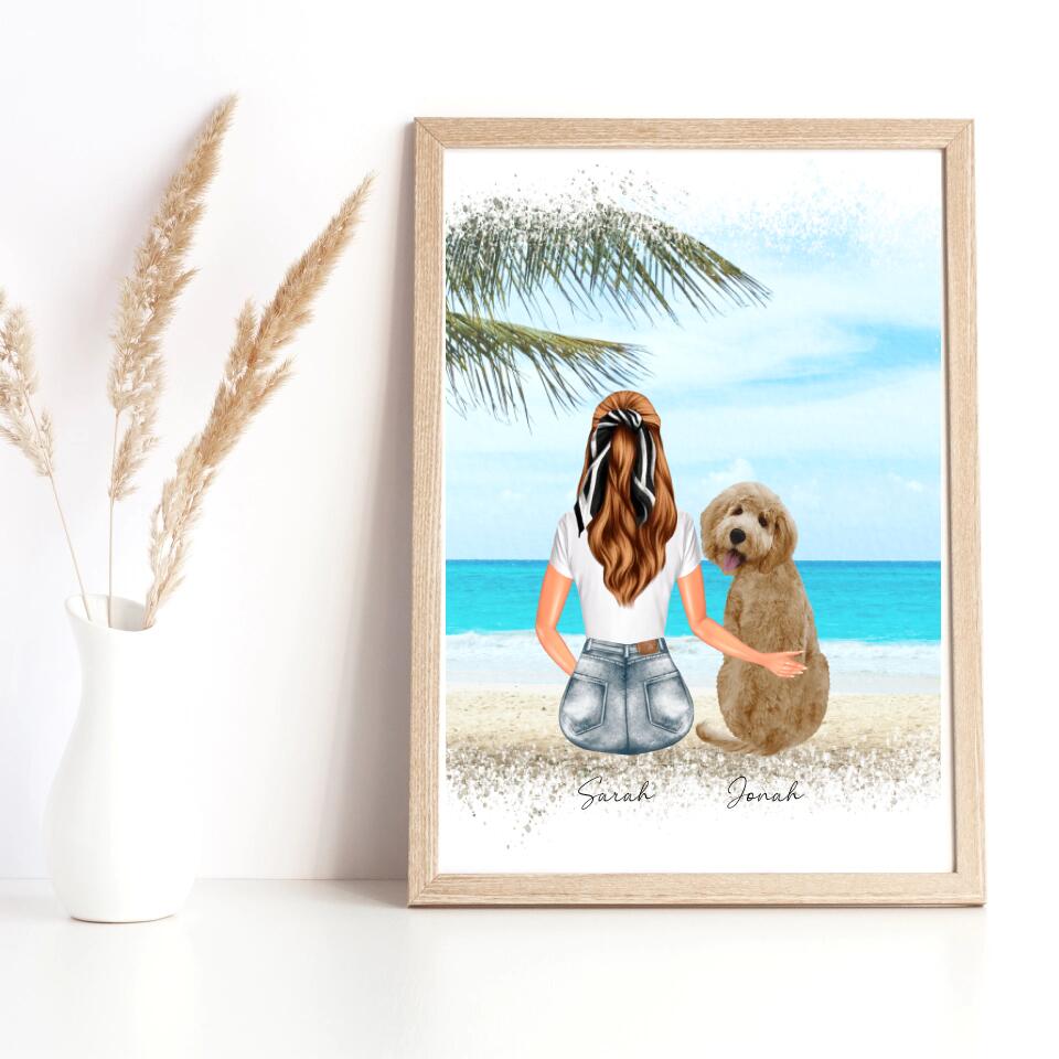 Female 1 Dog - POSTER