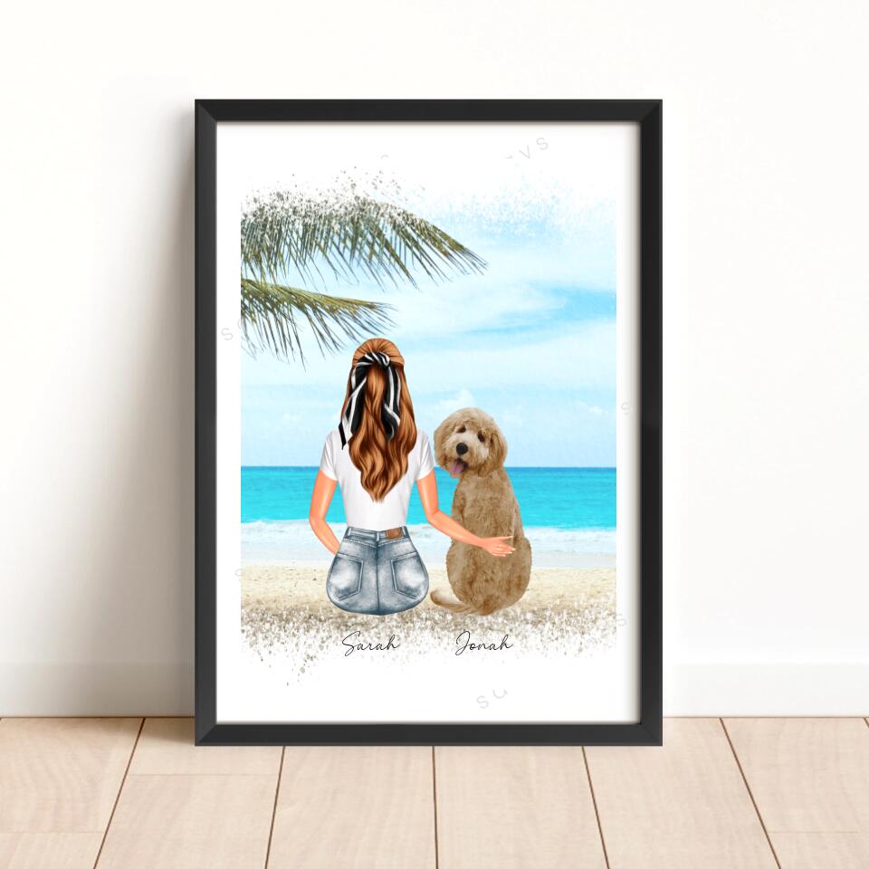 Female 1 Dog - POSTER