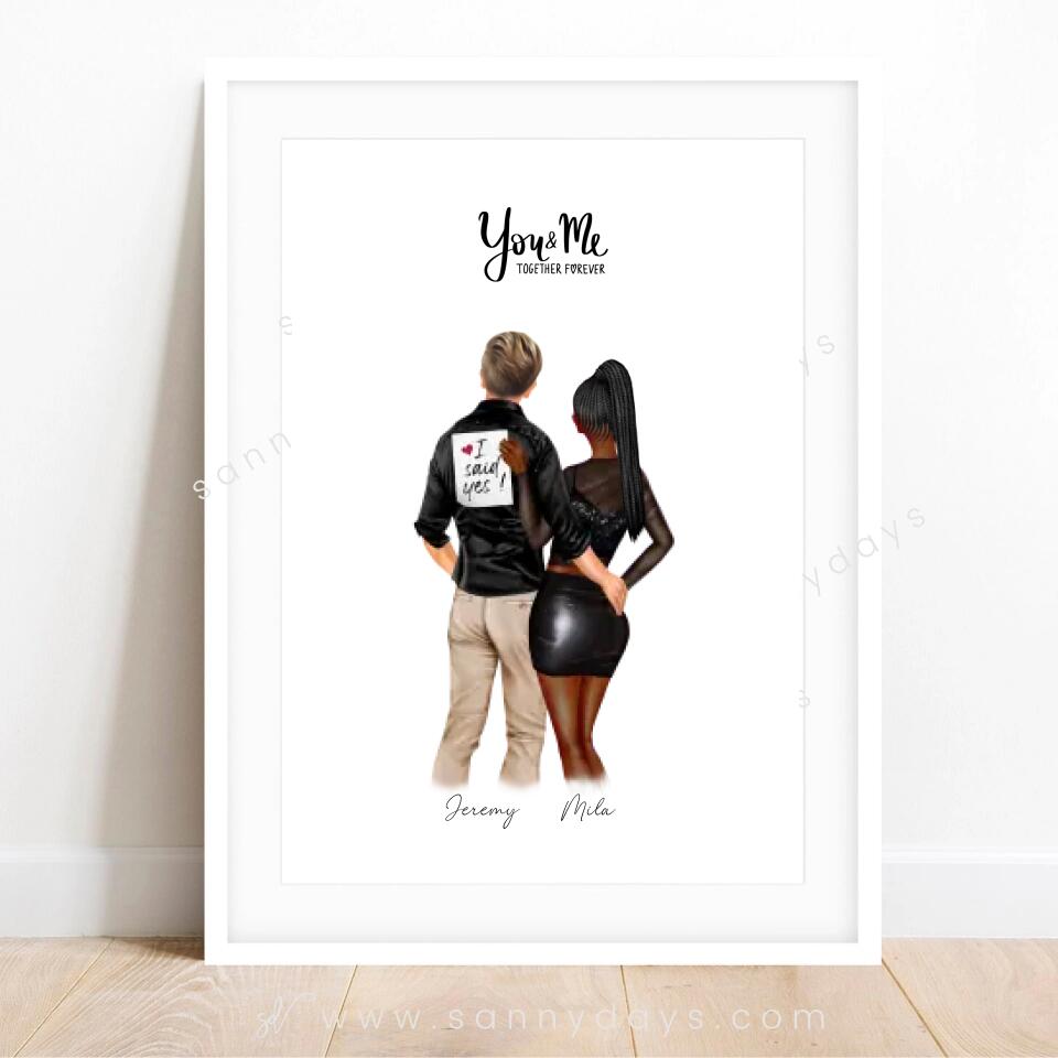 Couple Engaged - Poster