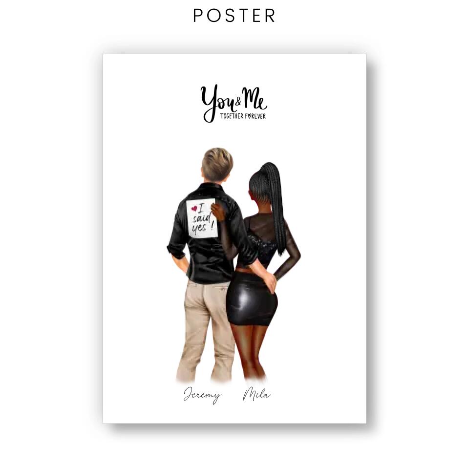Couple Engaged - Poster