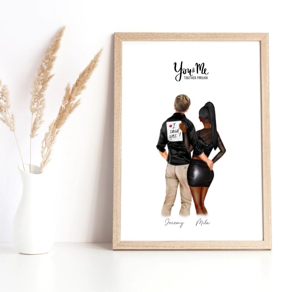 Couple Engaged - Poster