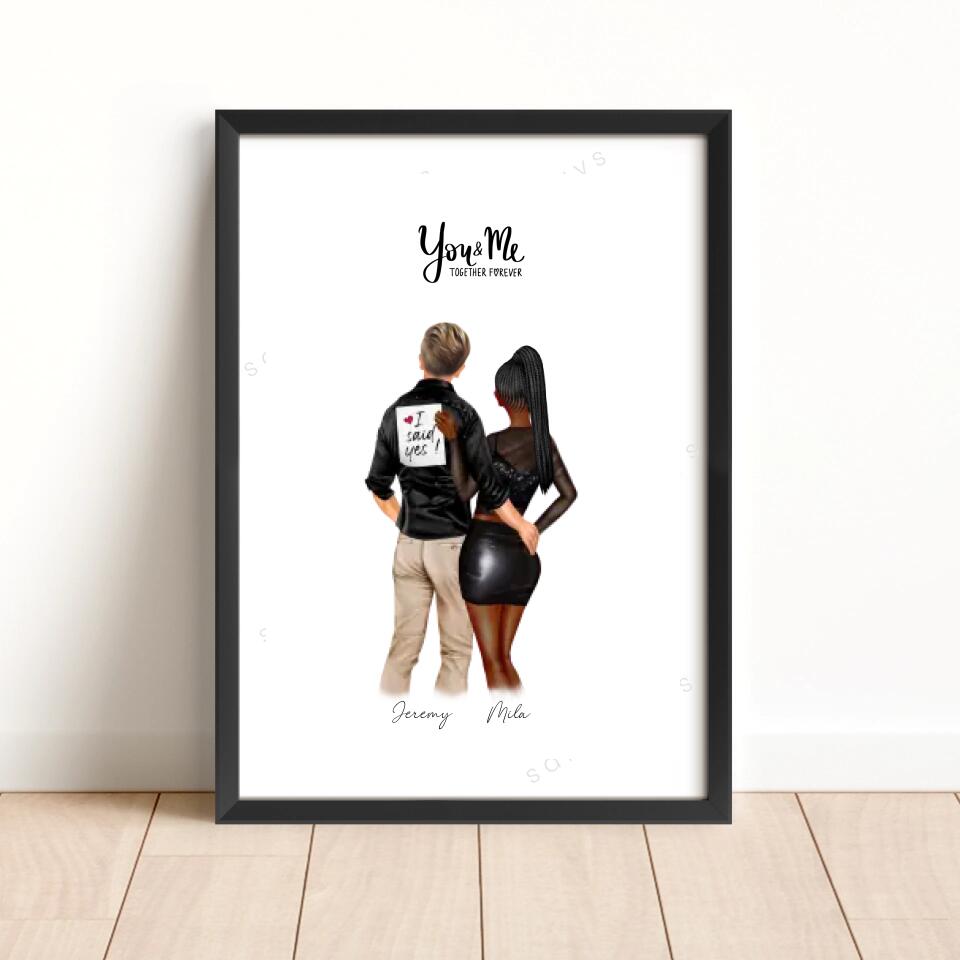 Couple Engaged - Poster