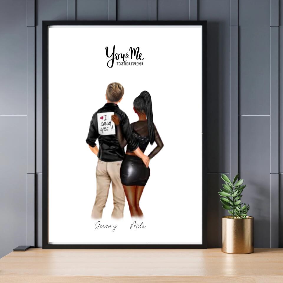 Couple Engaged - Poster