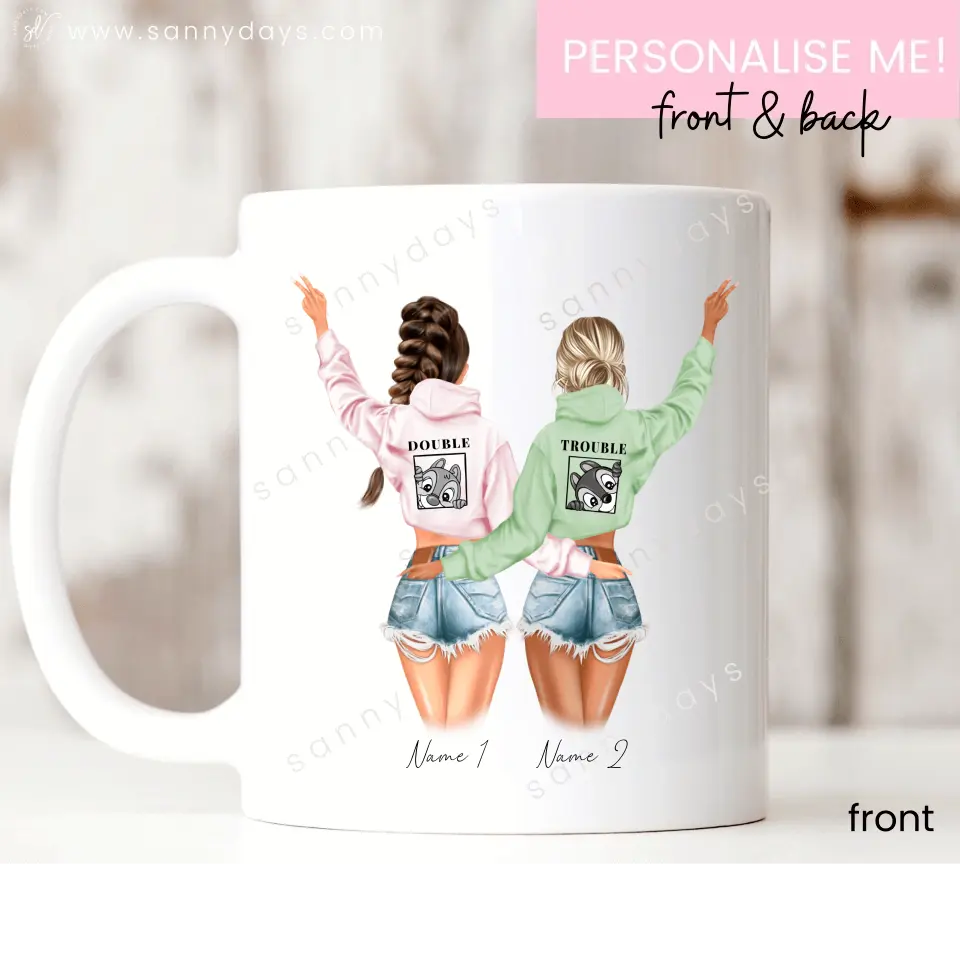 Best Friends Hoodie Peace - MUG