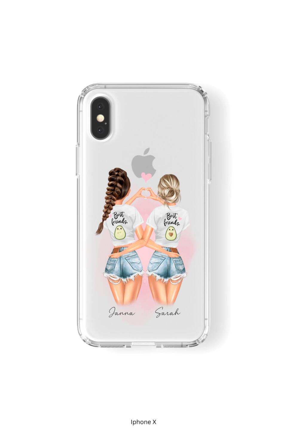 Beste Vriendinnen Hart - TELEFOONHOESJE