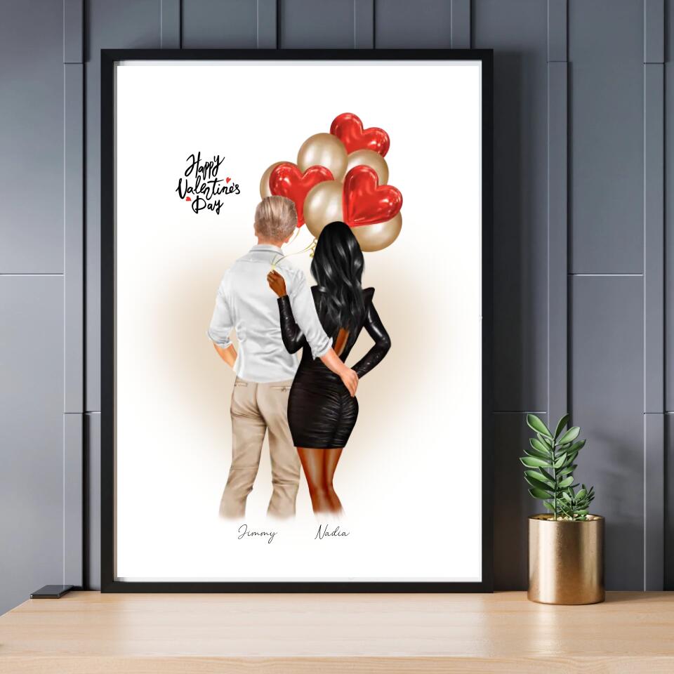 Valentijn Liefdes Koppel - POSTER