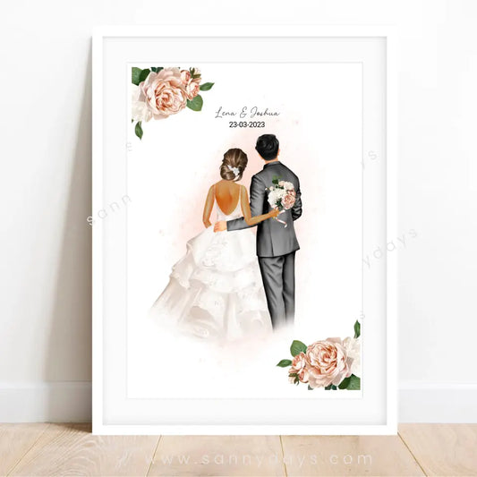 Fleurs de mariage - AFFICHE